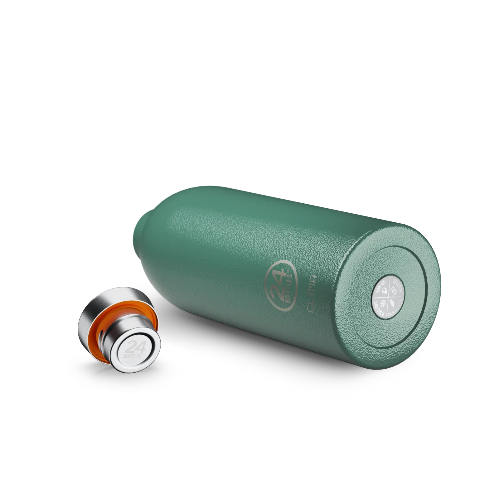 24Bottles Clima Bottle - Rustic Moss Green - 850 ml - Tashqila 24Bottles Clima Bottle - Rustic Moss Green - 850 ml - Tashqila
